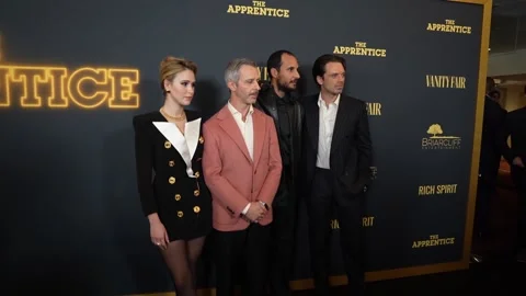 US: New York premiere of 'The Apprentice' Stock-Footage 287414265