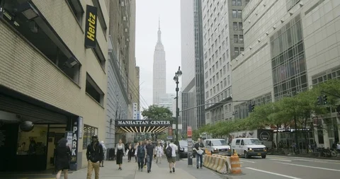 US - NYC - Empire State Building 1 Stock Footage 126901206