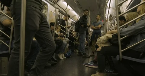 US - NYC - Metro 1 Stock Footage 126901411
