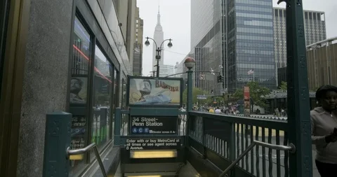 US - NYC - Metro Station 2 Stock Footage 126915269