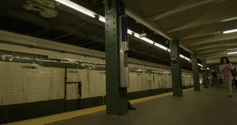 US - NYC - Metro Station 3 Stock Footage 126926077