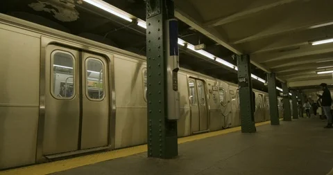 US - NYC - Metro Station 5 Stock Footage 126932935
