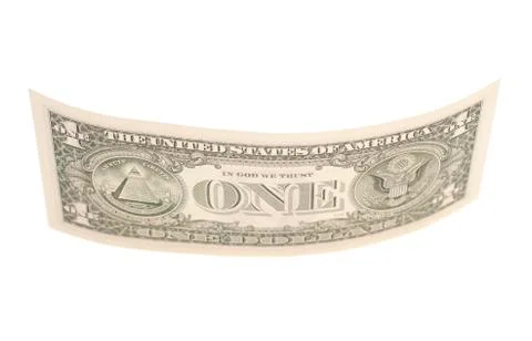 US one dollar banknote Stock-Fotos