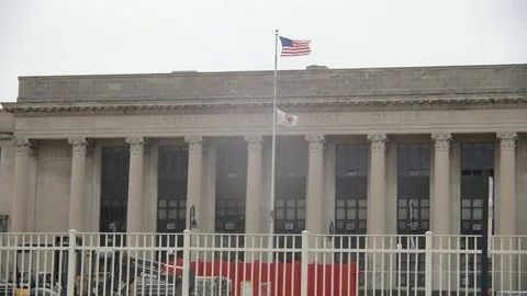 U.S. Post Office Stock Footage 91845768