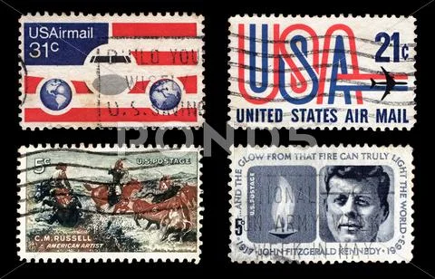 Us postage Stock Photos