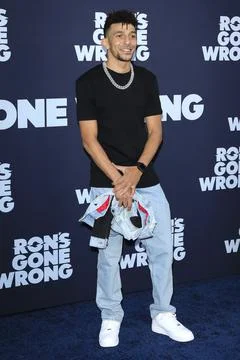 US Premiere of Ron's Gone Wrong in Los Angeles, California, USA - 19 Oct 2021 Stock Photos