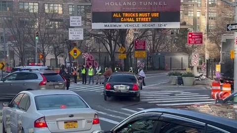 US: Pro-Palestine Protesters Block NYC Bridges To Demand Ceasefire, More Tha... Stock Footage 260821580