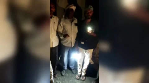 US: Python rescued from hospital premises in central India, causing panic... Stock Footage 290371675