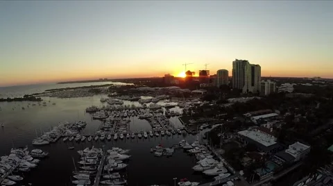 US Sailing Center in Miami Stock Footage 51498347