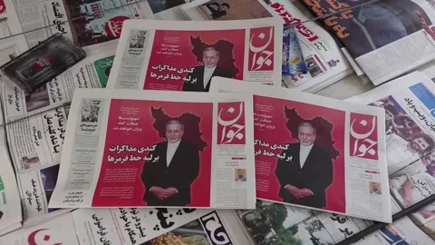 US says Iran talks are constructive, but work still to be done, Irán, IR - 24 Ma Video stock 309989173