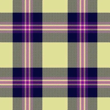 Us seamless textile check, warm fabric background tartan. Folded pattern te.. Stock Illustration