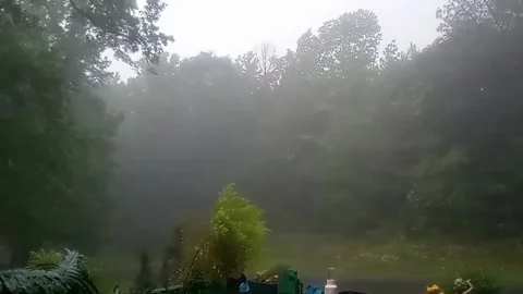 US: Severe Storms Sweep Alabama, Prompting Tornado Warnings 2 Stock Footage 334273431