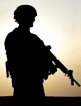 US soldier Foto stock