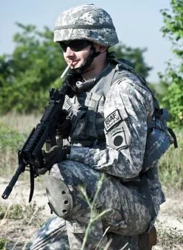 US soldier Stock Photos