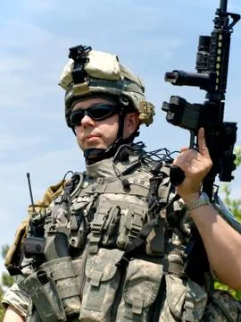 US soldier Stock Photos