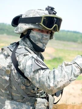 US soldier Stock Photos
