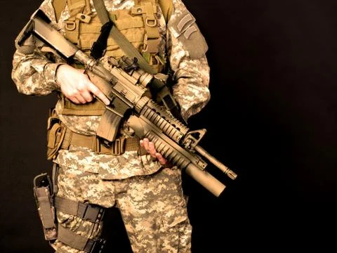 US soldier Stock Photos