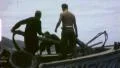US Soldiers Searching Boats Vietnam War 1960s Vintage GI Home Movie Film 6423 HD Footage