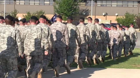 U.S Soldiers(HD)c Video stock 8600014