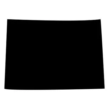 U.S. state of Colorado on the map Stock Illustration