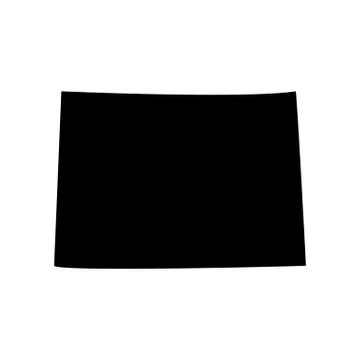 U.S. state of Colorado on the map Stock Illustration