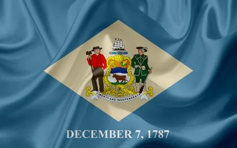 US state flags Stock Illustration