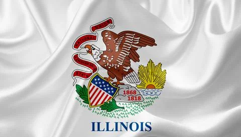 US state flags Stock Illustration