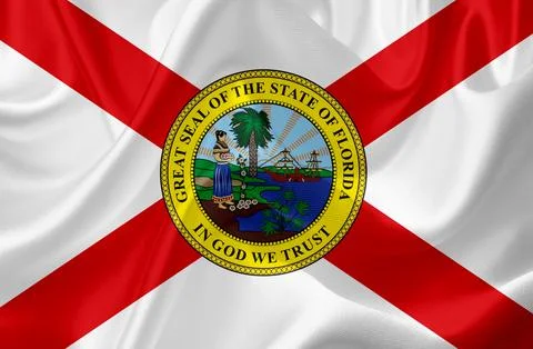 US state flags Stock Illustration