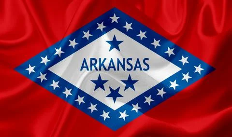 US state flags Stock Illustration