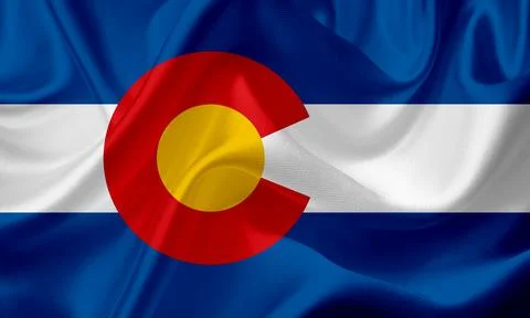 US state flags Stock Illustration