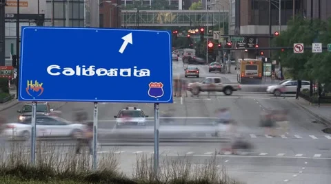 U.S. State Sign Animation Stock Footage 65766769