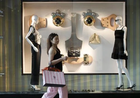 US tariff policy expected to result in contraction in Thailand's economic growth Foto stock