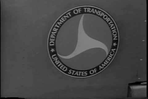 U.S. test run of new 156 MPH electrical train New Jersey May 1967 Stock Footage 275618689