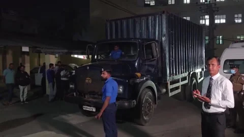US torpedo attack on Iranian vessel leaves sailors dead off Sri Lanka, GALLE, LK Video stock 330128369