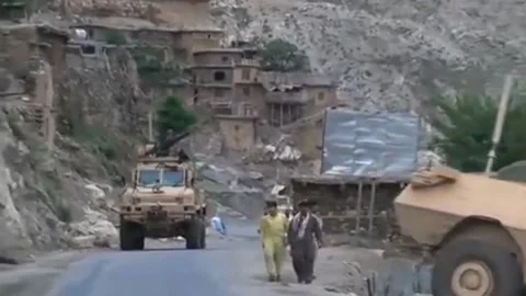 US troops in Kunar, one of the least known battlegrounds (4) Stock Footage 235254344