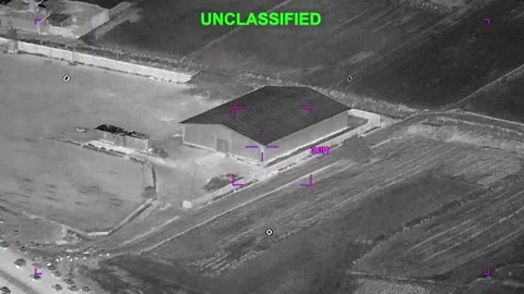 US: US CENTCOM: Over 3,000 Iranian targets hit in first week of Operation... Stock Footage 330279734