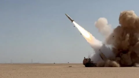 US: US military uses precision strike missiles in combat for first time, ... Video stock 330124650