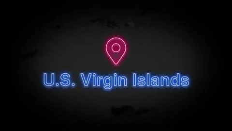 US Virgin Islands State of the United States of America Stock Footage
