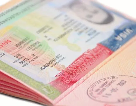 US Visa Stock Photos