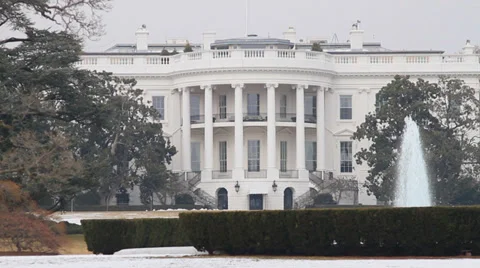 US White House Building Vídeo Stock 30820962