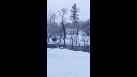 US: Winter Storm Warning in Effect as Significant Snow Hits Eastern Tenne... Stock Footage 327949580