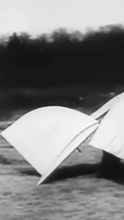 USA - 1903 - Various early attempts at aviation end in failure and disaster, as Stock Footage 338391003