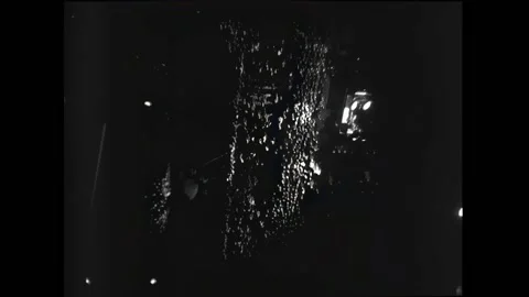 USA - 1910s - A torchlight parade takes place in an American city at night. Stock-Footage 331067916