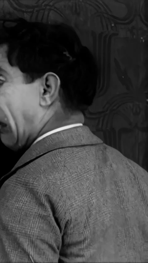USA - 1916 - In this silent comedy, stop-motion animation is used to make Stock Footage 340282363