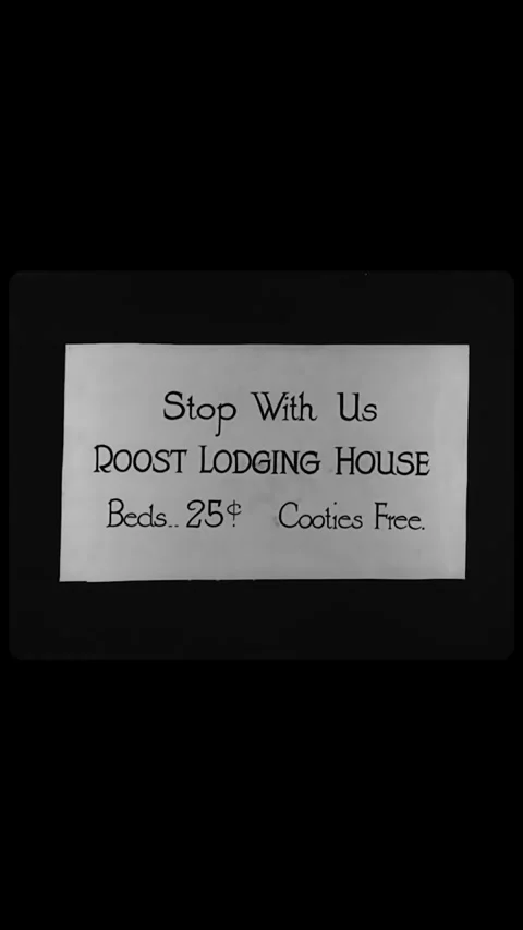 USA - 1919 - in this silent comedy, a man gives someone his business card and Stock Footage 342993325