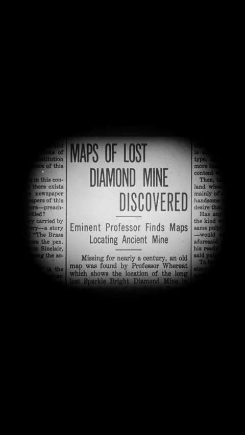 USA - 1920 - In this silent comedy, a man tries to get a rich suitor for his Stock Footage 340325396