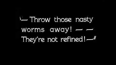 USA - 1927 - In this silent comedy, a boy digging for worms with his dog stops Vidéo 296384958
