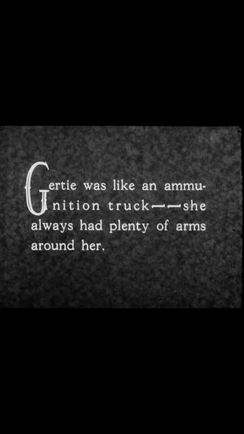 USA - 1927 - In this silent comedy, a new arrival at basic training flirts with Stock Footage 339809775