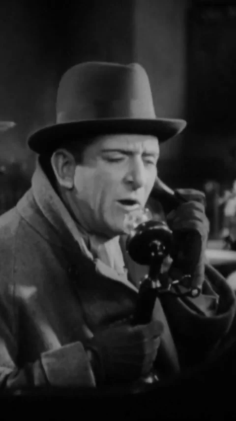 USA - 1931 - In this American pre-code comedy drama film, a man spells out the Stock Footage 342991416