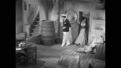 USA - 1932 - In this comedy, an extra (Harold Lloyd) accidentally gets involved Video stock 313206958